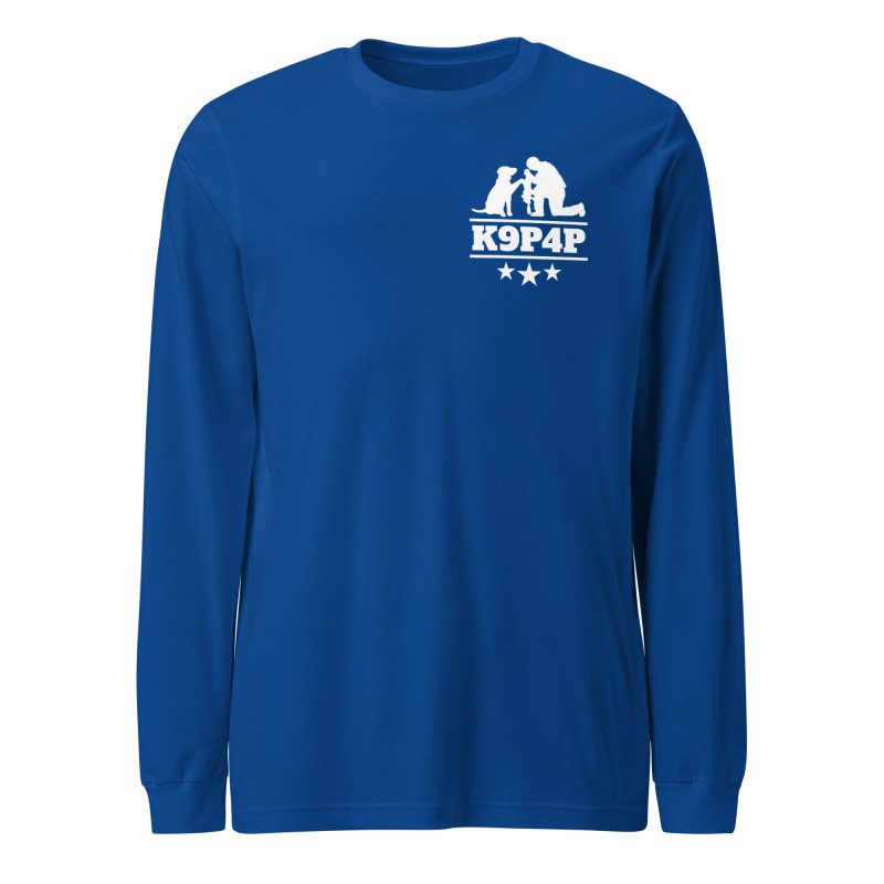 Never Walk Alone Long-Sleeve T-Shirt | K9 Partners for Patriots - Image 7