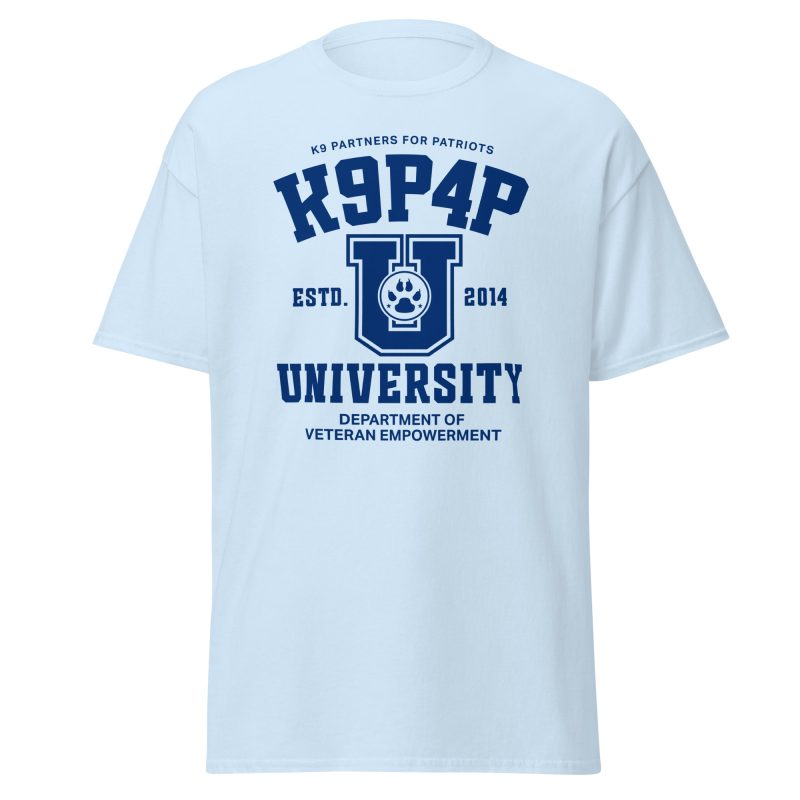 K9P4P University T-Shirt – Department of Veteran Empowerment - Image 3