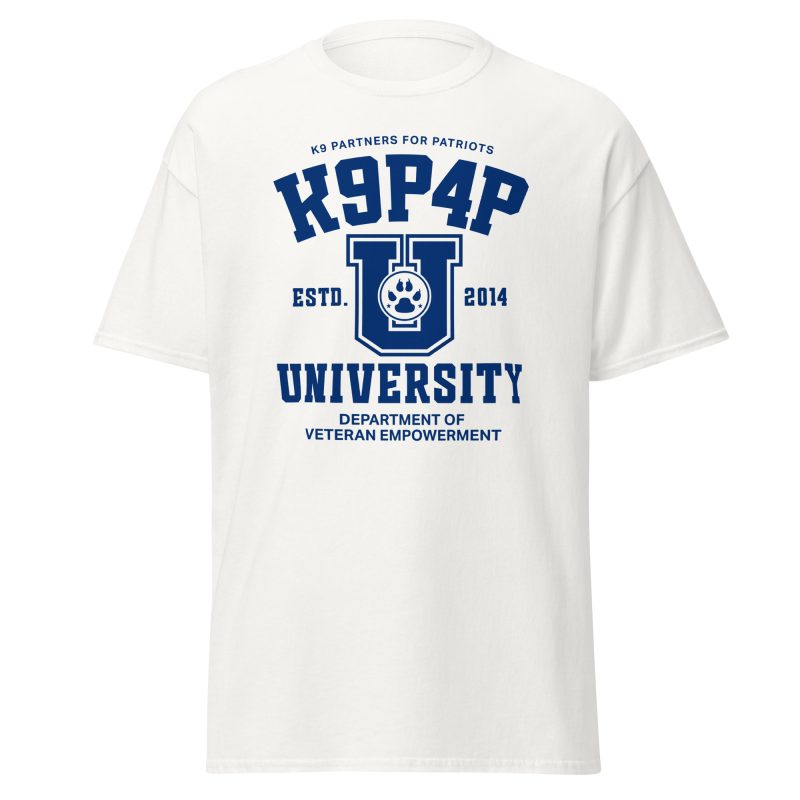 K9P4P University T-Shirt – Department of Veteran Empowerment - Image 5
