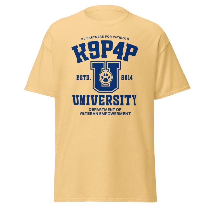 K9P4P University T-Shirt – Department of Veteran Empowerment - Image 6