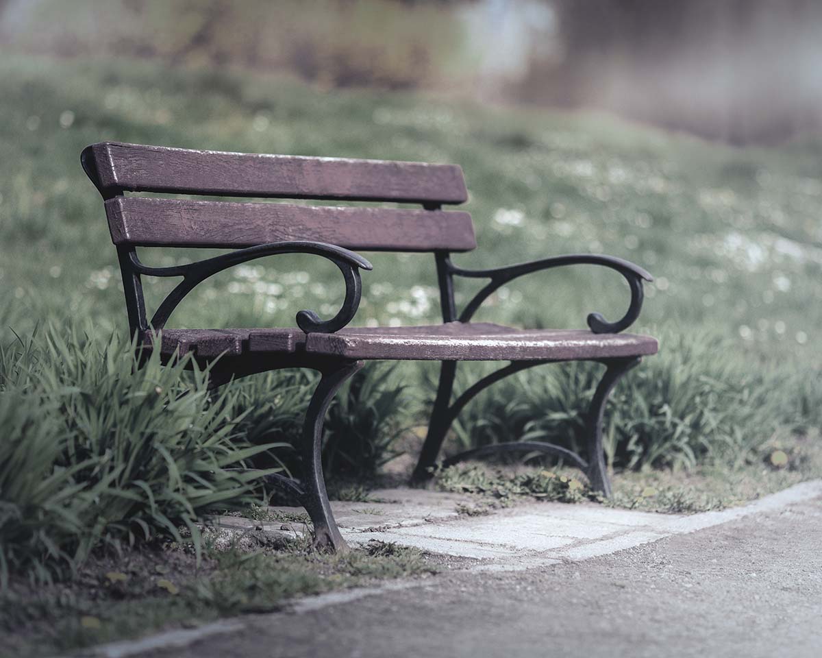 Bench Isolated Park Bench Isolated Park
