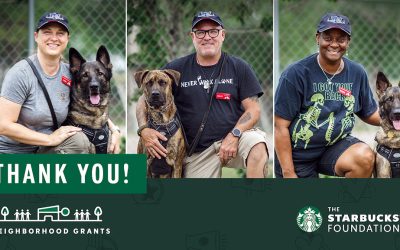 Starbucks Community Celebration Benefiting K9 Partners for Patriots