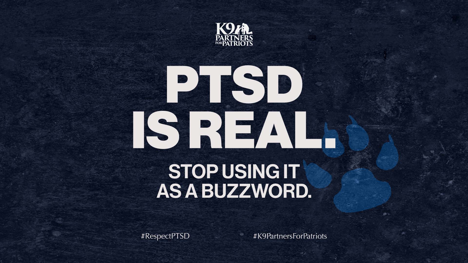 PTSD awareness and combating stigma. PTSD is Real. Stop Using it as a Buzzword.