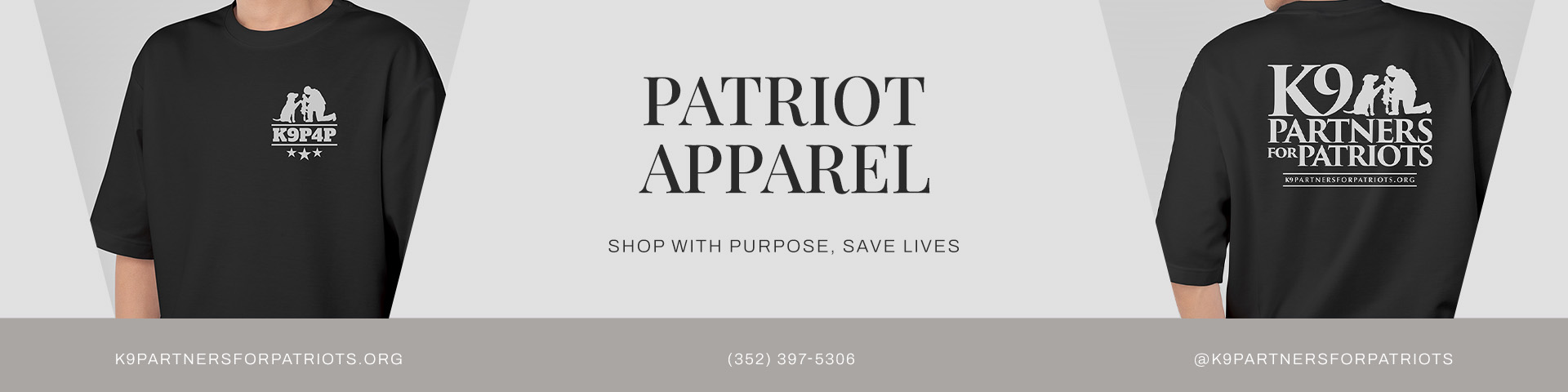 Patriot Apparel - Shop with Purpose, Save Lives