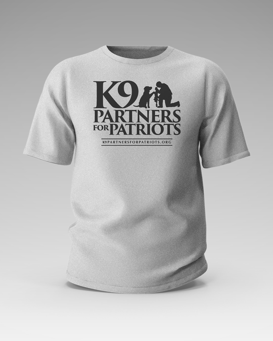 I Support Veterans Short Sleeve Tee - Front