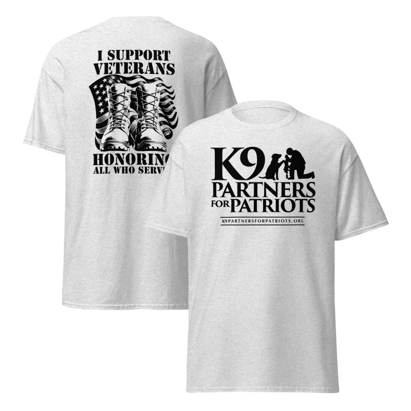 I Support Veterans Tee – Honoring All Who Served