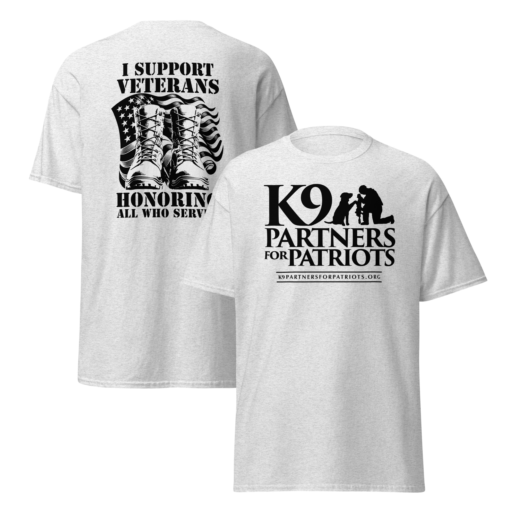 I Support Veterans Tee – Honoring All Who Served