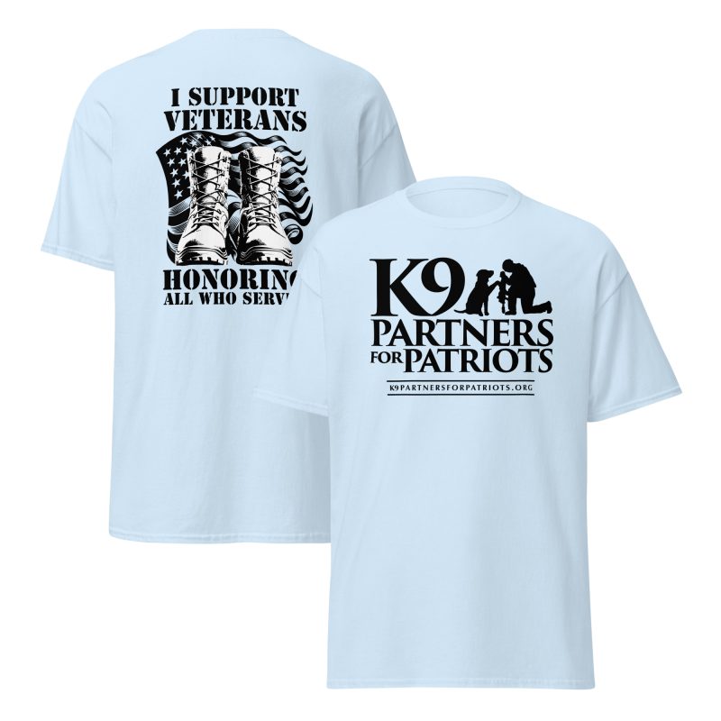 I Support Veterans Tee – Honoring All Who Served - Image 4