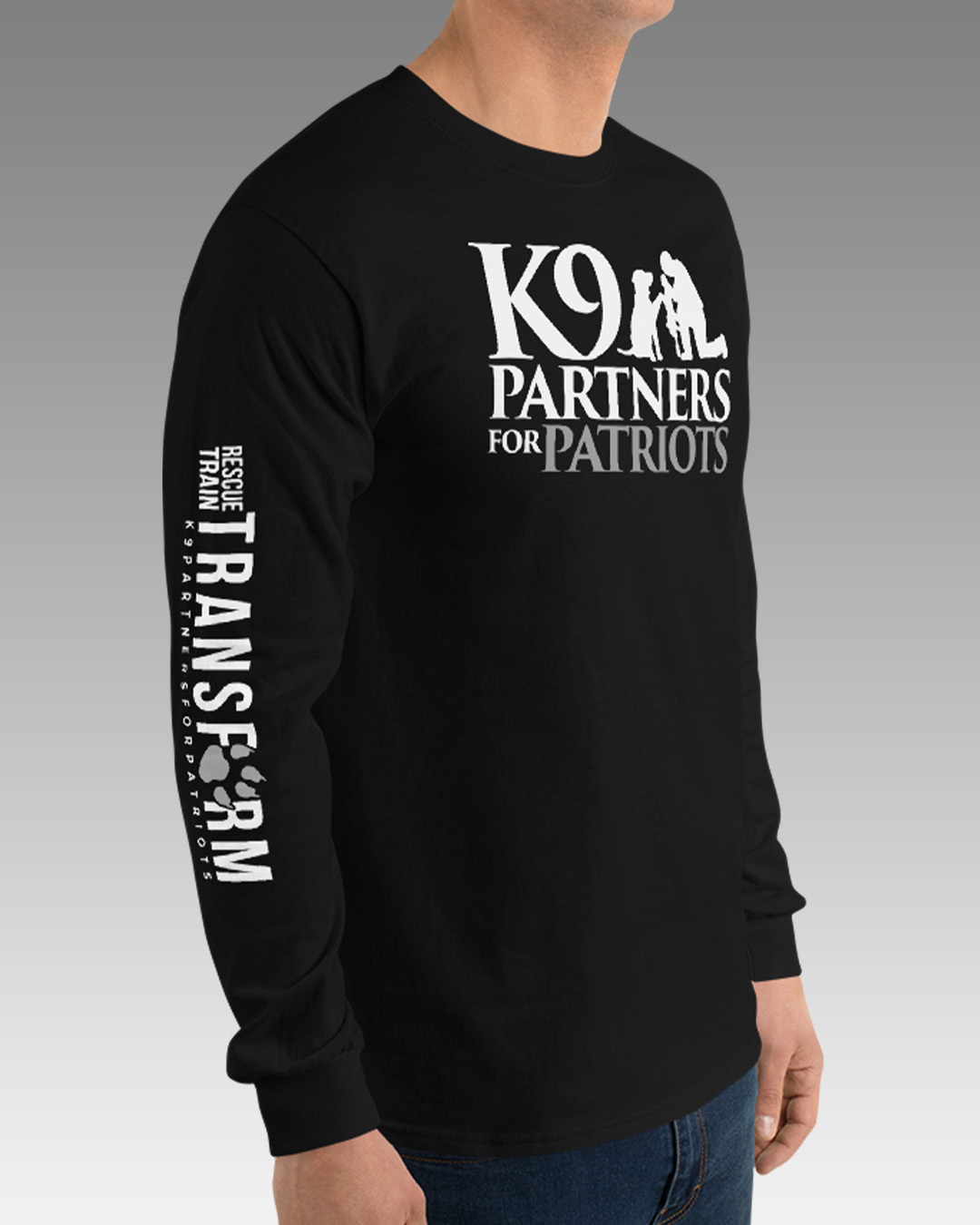 One Mission Two Lives Long-Sleeve Tee Profile