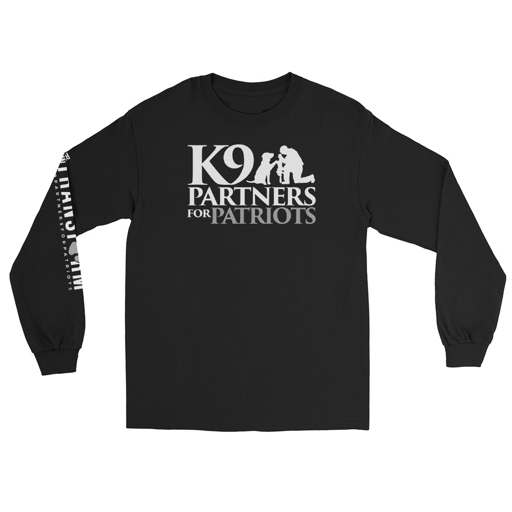 K9 Partners for Patriots One Mission Two Lives Long Sleeve Tee - Image 4