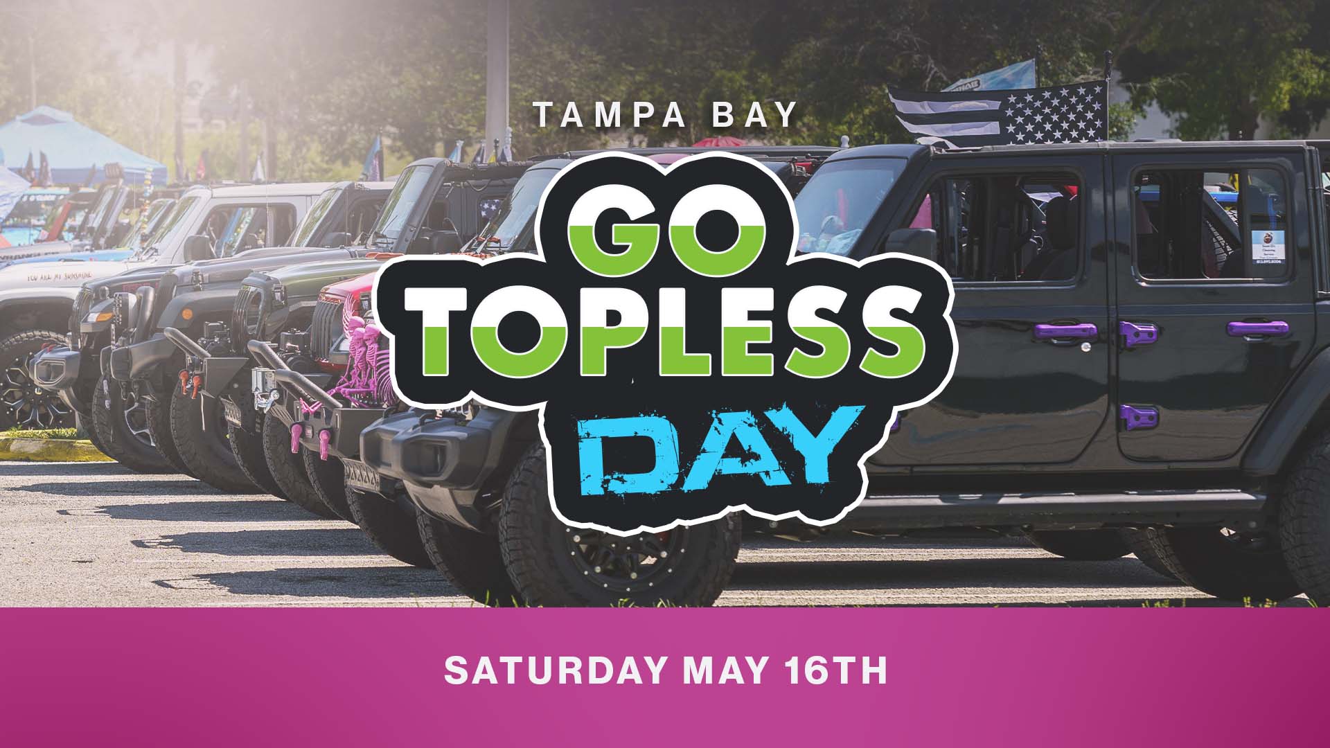 Tampa Bay’s 2026 Go Topless Day Jeep Event – Benefiting K9 Partners for Patriots