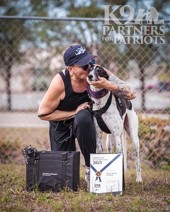 Service Dog Team, Tish & Jaxon