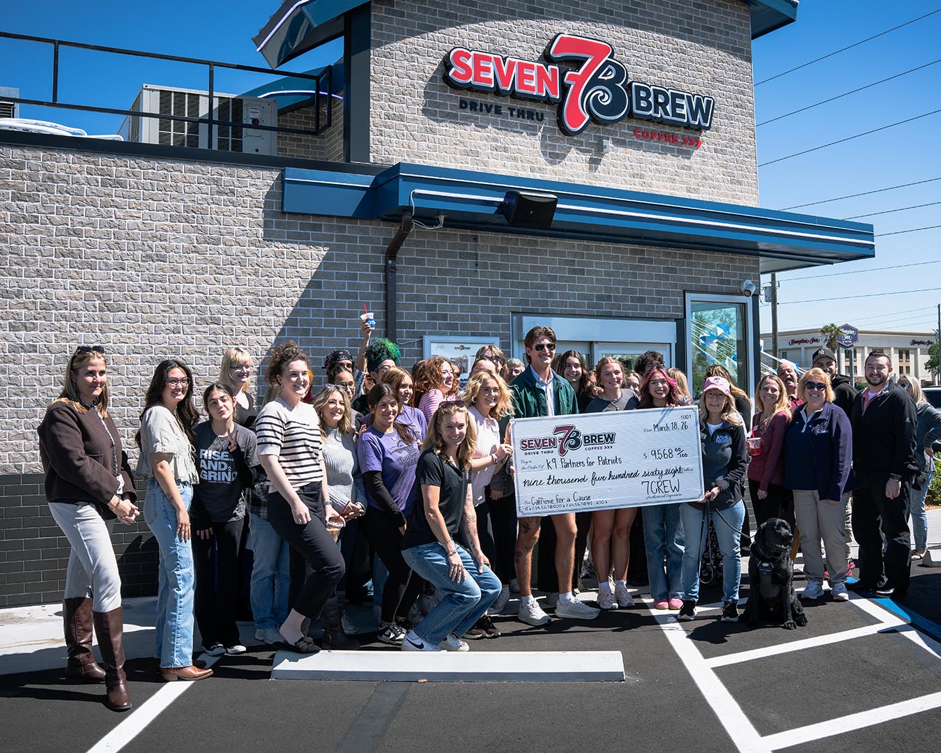 7 Brew Caffeine for a Cause Fundraising Event Benefiting K9P4P