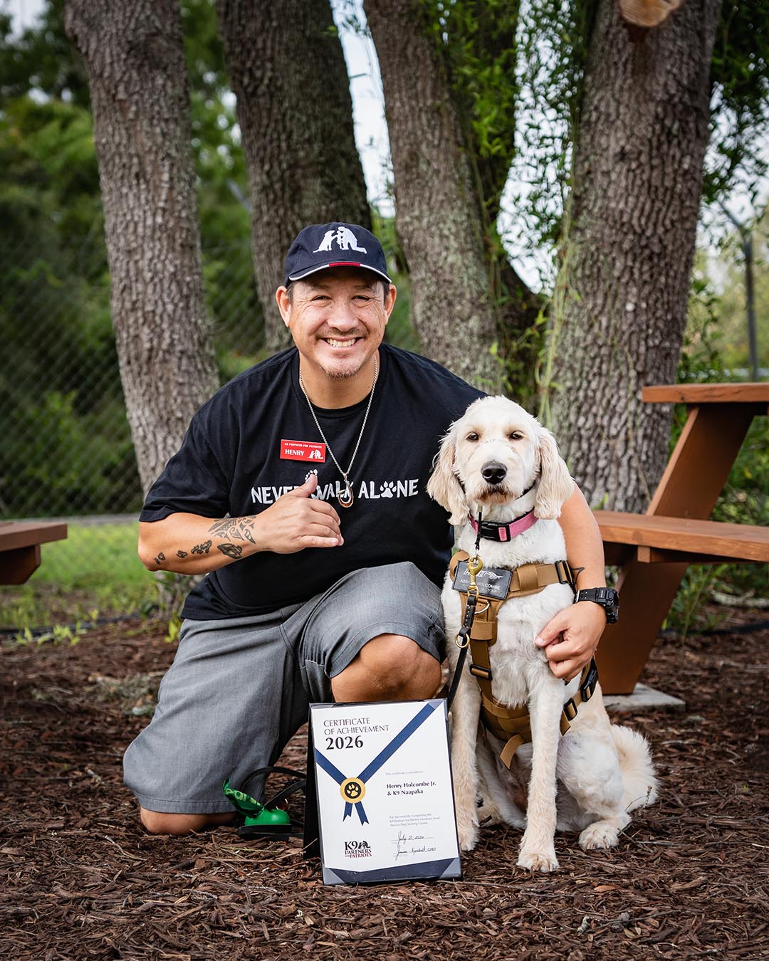 Henry & K9 Naupaka - Service Dog Team Henry & K9 Naupaka - Service Dog Team