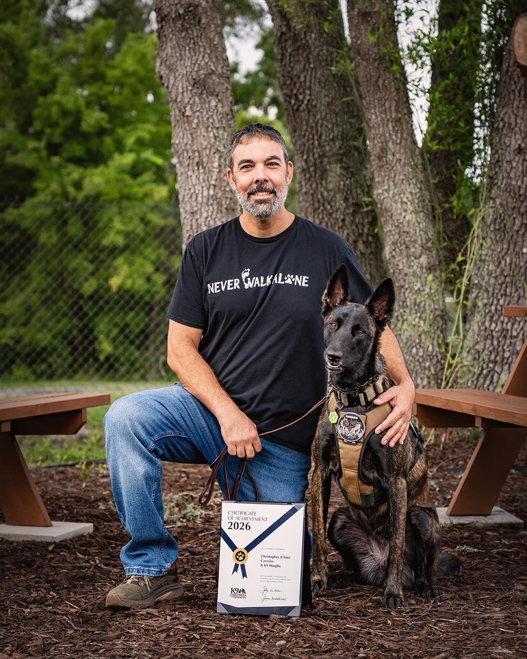 Chris & K9 Murphy - Service Dog Team Chris & K9 Murphy - Service Dog Team